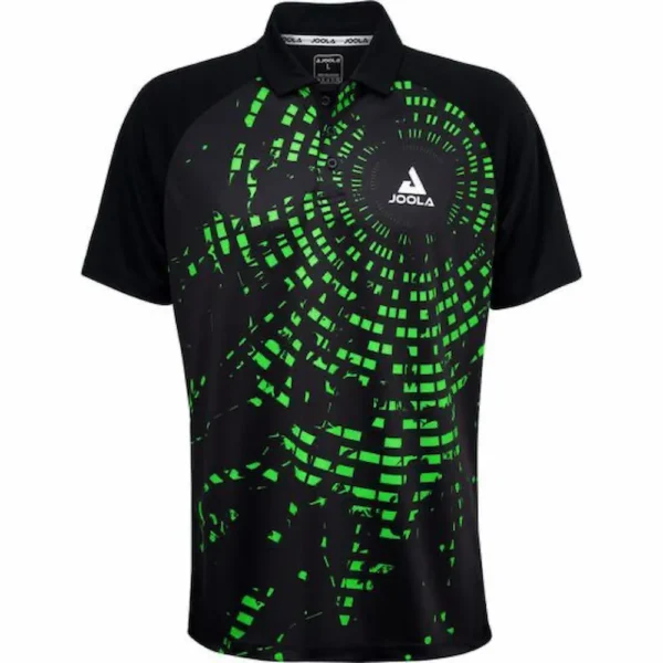 Joola Centrella Polo Green Men JOOLA Centrella Sports Shirt for Men Gray