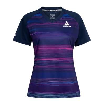 joola solstice women tshirt in red, purple and blue color joola solstice women tshirt in red, purple and blue color