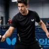 Butterfly black model 2 Butterfly Black Tshirt for Men