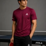 JOOLA Airform Sports Shirt for Men Maroon