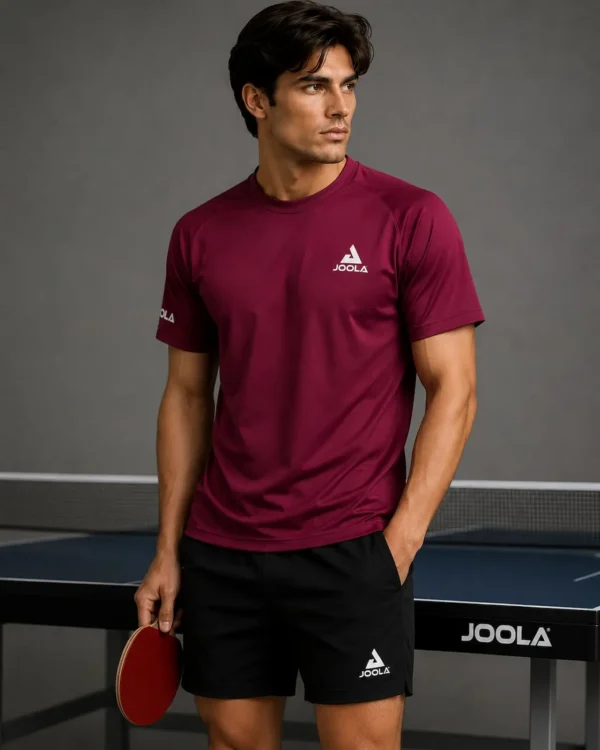 Joola Airform model 3 JOOLA Airform Sports Shirt for Men Maroon
