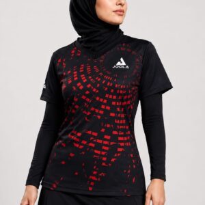 JOOL△ Centrella Women's Table Tennis Shirt – Red