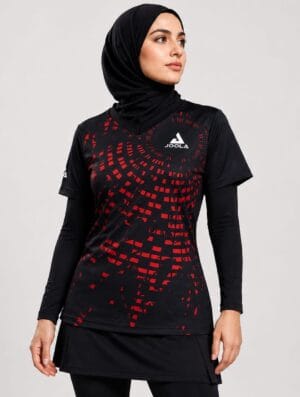 JOOL△ Centrella Women's Table Tennis Shirt – Red