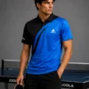 Joola Synergy blue model (3) JOOLA Synergy Polo Shirts Men Blue
