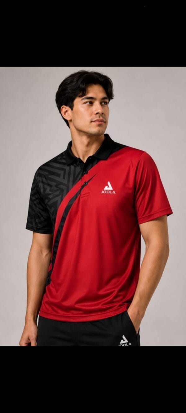 WhatsApp Image 2026-07-13 at 12.38.13 AM (1) JOOLA Synergy Polo Shirts Men Red