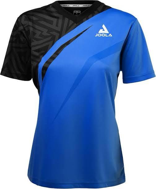 Joola Synergy Ladies Blue Joola Synergy Sportswear Tshirt for Women Blue V neck