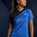 Joola Synergy blue ladies Joola Synergy Sportswear Tshirt for Women Blue V neck