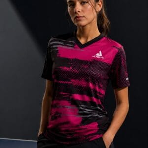 Joola Syntax Pink Ladies JOOLA Syntax Sports Shirt for Women Red