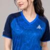 Joola Torrent blue women model JOOLA Torrent Shirt for Women in Blue color