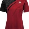 Joola synergy women red Joola Synergy Sportswear Tshirt for Women Red V neck