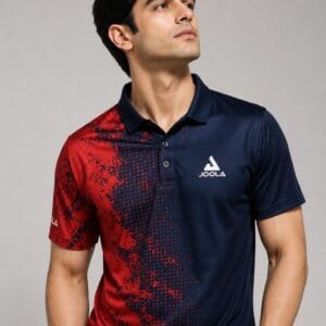 JOOLA Sigma Red Polo T-Shirt For Men Red