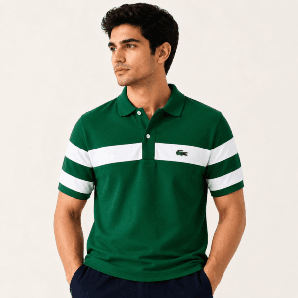 Green Polo Shirt for Pakistan Model Wearing Green Polo Shirt for Men Pakistan