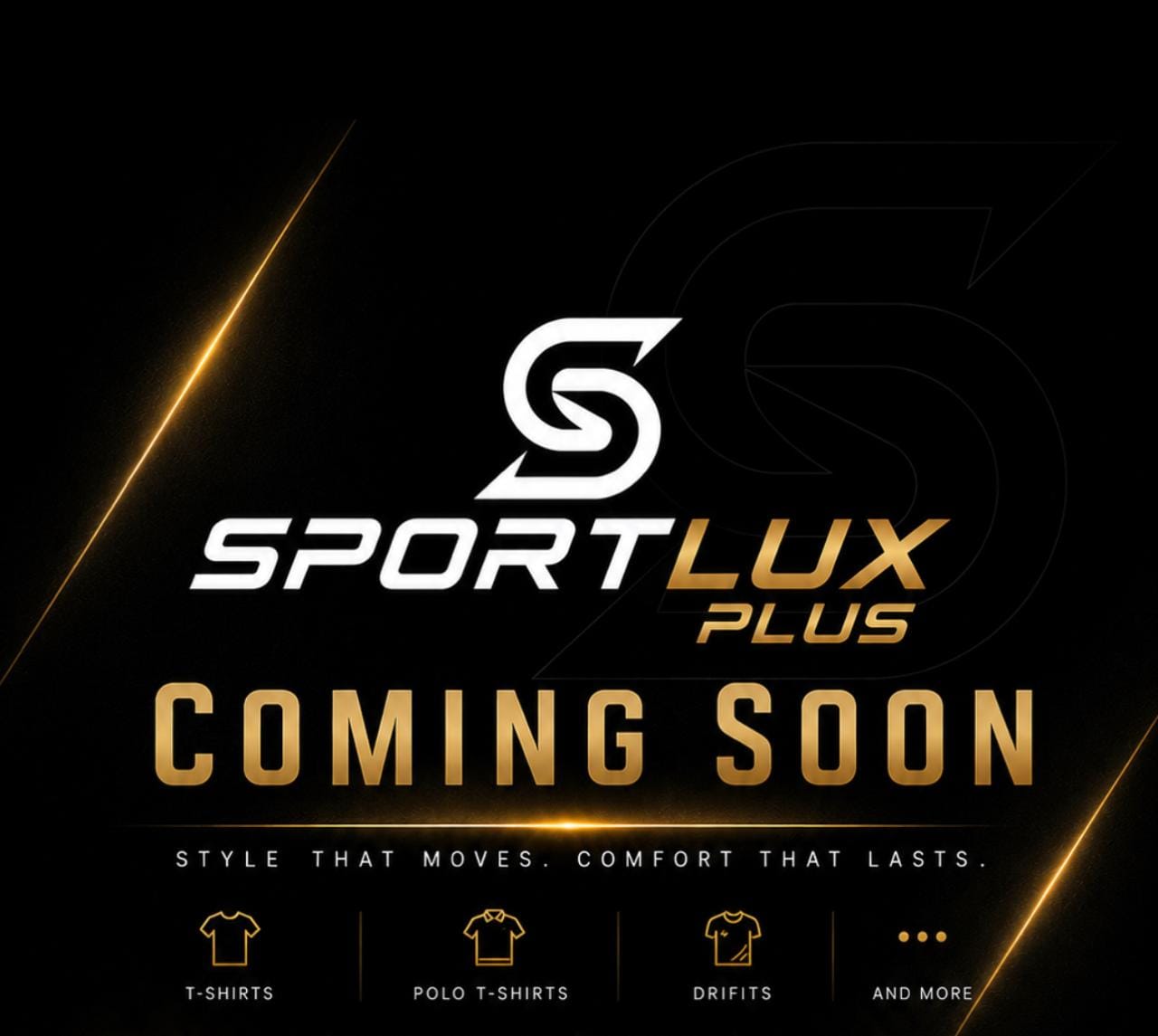 Sportlux Plus Casual Wear Pakistan — T-Shirts Polo Dri-Fits