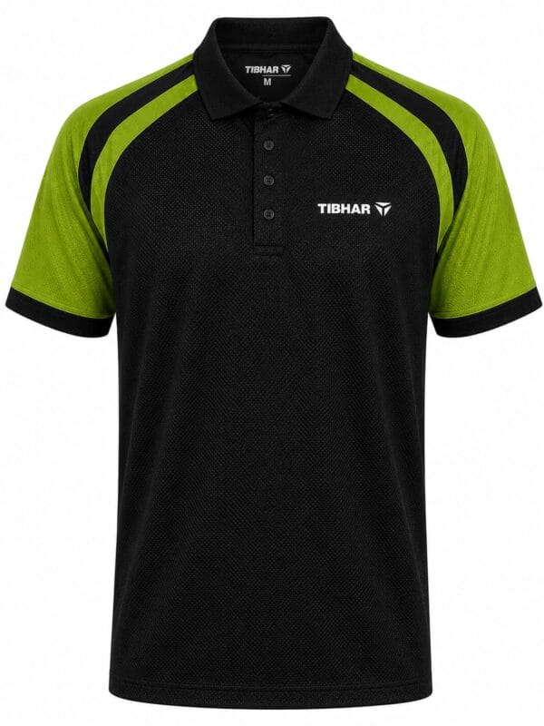 WhatsApp Image 2026-07-15 at 2.19.01 AM (1) Tibhar Polo Shirt For Men- Dry Fit Sportswear-Black & Green