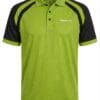 Tibhar Polo Shirt for Men — Dry Fit Sports — Green and Black