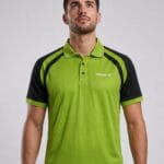 WhatsApp Image 2026-07-15 at 5.42.18 PM Tibhar Polo Shirt for Men — Dry Fit Sports — Green and Black