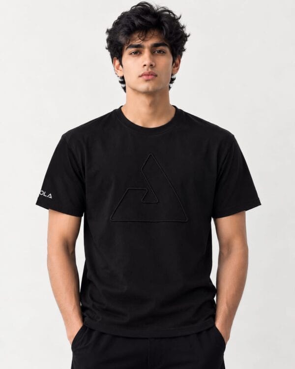 WhatsApp Image 2026-07-19 at 1.13.25 AM Joola Casual Cotton T-Shirt Black-For Men