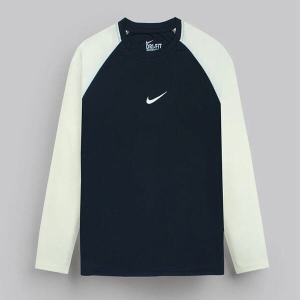 Ful sleeve shirt Pakistan Dry fit full sleeve shirt Pakistan navy with pale lime raglan sleeves