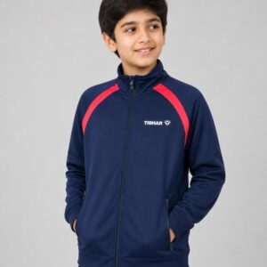 Kids Zip up Jacket in Navy and Red Kids Zip up Jacket in Navy and Red