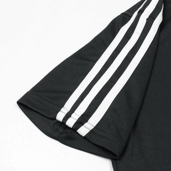 Sleeve and stitching detail of imported mesh polo shirt - Global Hub Pakistan