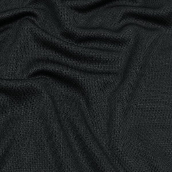 Breathable mesh fabric detail on summer polo shirt - Global Hub Pakistan