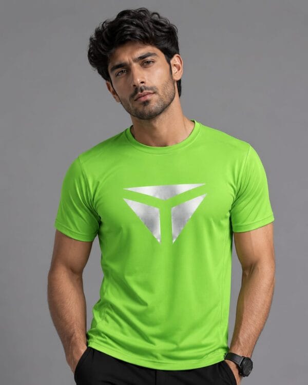 Tibhar Crew Neck table tennis T-Shirt, Green